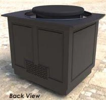 Evo Grills EVO Oasis Island Cart For Evo Affinity 30G - 10-0040-HDPE BBQ Accessories