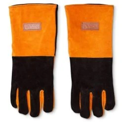 Yoder 1040-05 Long Leather Barbecue Gloves