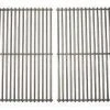 Onward Manufacturing Company Parts Broil King Cast-Iron Cooking Grids (14.25" X 12.3" 2-Piece) - 11225
