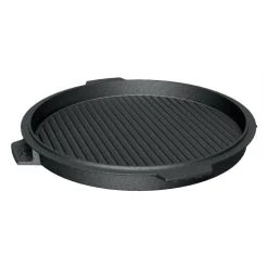 BBQ Accessories Big Green Egg Cast Iron Dual-Side Plancha Griddle