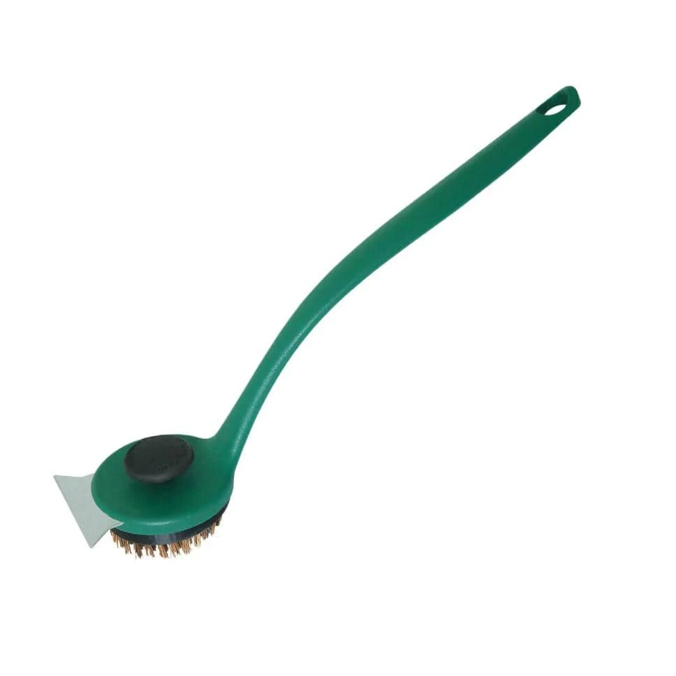 Buy ❤️ BBQ Accessories Big Green Egg SpeediClean Palmyra Bristle Long-Handle Grid Scrubber - 127129 ✔️ 3 BBQ Accessories Big Green Egg SpeediClean Palmyra Bristle Long-Handle Grid Scrubber - 127129