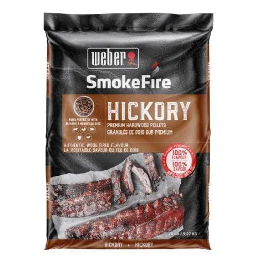 Hot Sale β Weber SmokeFire Premium Hickory Hardwood Pellets (20 Lb.) - 190202 π 3 Weber SmokeFire Premium Hickory Hardwood Pellets (20 Lb.) - 190202