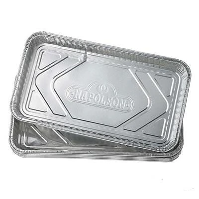 New ❤️ Napoleon Napolean 14" X 8" Grease Drip Trays - 62008 BBQ Accessories ⭐ 3 Napoleon Napolean 14" X 8" Grease Drip Trays - 62008 BBQ Accessories