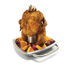 BBQ Accessories Broil King Chicken Roaster W/ Pan
