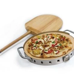 BBQ Accessories Broil King Pizza Stone Grill Set