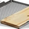 Napoleon Stainless Steel Multi-Functional Topper W/ Cedar Plank - 70026
