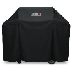 Weber 7131 Premium Grill Cover (Genesis II And Genesis II LX 400 Series Gas Grills) 44.5"H X 25"W X 65"D BBQ Accessories