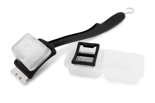 New ⭐ GrillPro Ice Brush With Tray - 77679 BBQ Accessories 🎁 3 GrillPro Ice Brush With Tray - 77679 BBQ Accessories