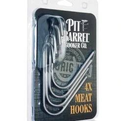 Pit Barrel Stainless Steel Hooks (4 Pack) - AC1006F BBQ Accessories