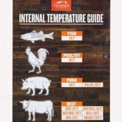 Traeger Canada BBQ Accessories Traeger Internal Temperature Guide Magnet - BAC462