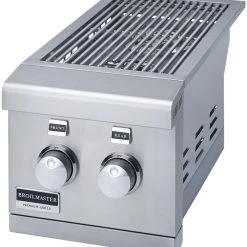 Primo 12" Stainless Steel Natural Gas Double Side Slide-in Burner - BSABF12N