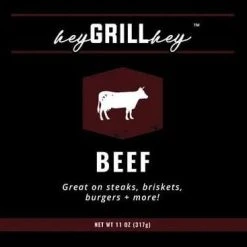 Chadwicks & Hacks BBQ Accessories Hey Grill Hey Signature Seasoning (Beef 11 Oz.) - HGHBX6