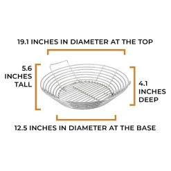 Kick Ash Basket (Kamado Joe - Big Joe) - KAB-BJ-SS