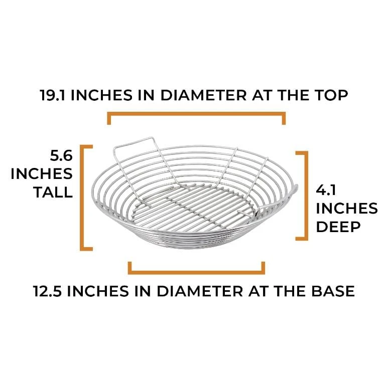 Cheapest 🔔 Kick Ash Basket (Kamado Joe - Big Joe) - KAB-BJ-SS ✔️ 4 Kick Ash Basket (Kamado Joe - Big Joe) - KAB-BJ-SS