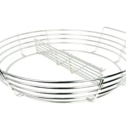 BBQ Accessories Kick Ash Basket Ring Of Fire W. Divider (Weber 22" Kettle) - KAB-W22
