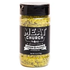 Meat Church - Gourmet Lemon Pepper Seasoning (6 Oz.) BBQ Accessories
