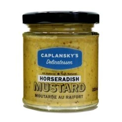Caplansky''s Deli Caplansky's Deli Mustard (Horseradish) - MUS-HORSE BBQ Accessories