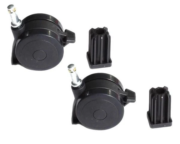 Brand new 🥰 Napoleon Appliance Corporation Napoleon Caster Kit (2) With Plugs 2" - N370-0053 Parts 🤩 3 Napoleon Appliance Corporation Napoleon Caster Kit (2) With Plugs 2" - N370-0053 Parts