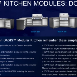 Wholesale ⭐ Parts Napoleon OASIS Two Drawer Cabinet - IM-2DC-CN ✔️ 9 Parts Napoleon OASIS Two Drawer Cabinet - IM-2DC-CN