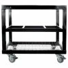 BBQ Accessories Primo Black Cart Base With Basket For LG 300/XL 400 Oval Series Grills - PG00368