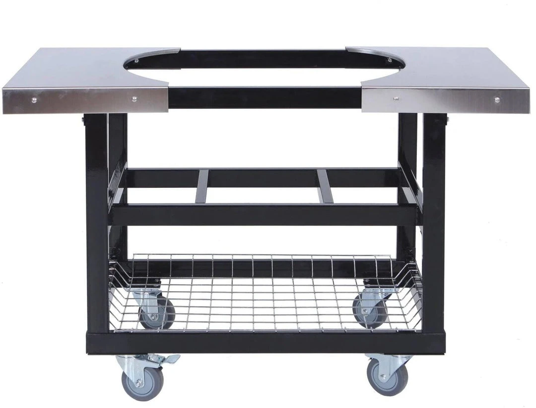 Discount โ BBQ Accessories Primo Cart With Basket And Stainless Steel Side Shelves For Oval LG 300 And XL 400 Grills - PG00370 ๐งจ 3 BBQ Accessories Primo Cart With Basket And Stainless Steel Side Shelves For Oval LG 300 And XL 400 Grills - PG00370