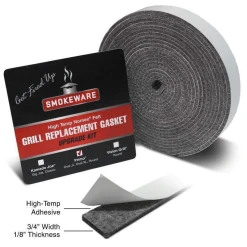 Promo ⭐ Parts Smokeware Nomex High-Temp Felt Replacement Gasket (Primo Grills) - SMOKE-302 🎉 7 Parts Smokeware Nomex High-Temp Felt Replacement Gasket (Primo Grills) - SMOKE-302