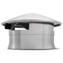 Smokeware Stainless Steel Vented Chimney Cap (Kamado Joe) - SMOKE201