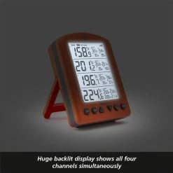 ThermoWorks Smoke X4 Long-Range Remote BBQ Alarm Thermometer BBQ Accessories