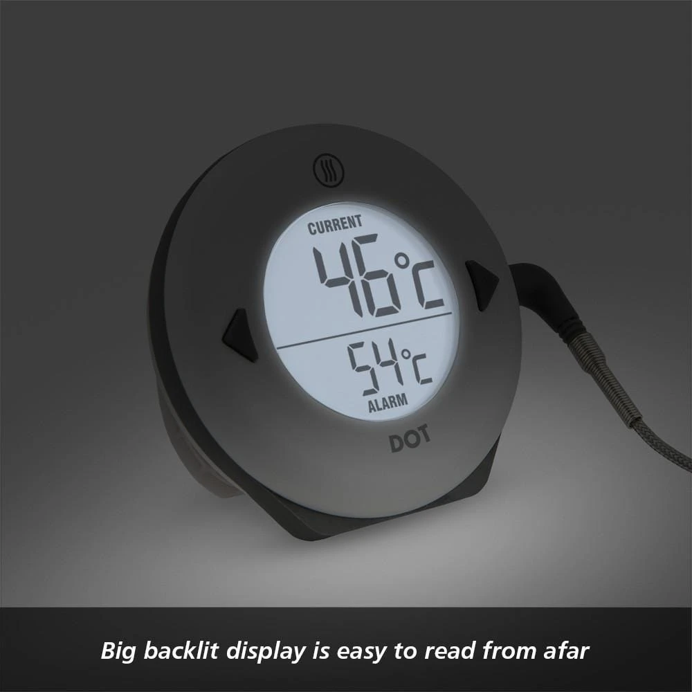 New ✔️ Thermoworks DOT Simple Alarm Thermometer - TX1200 BBQ Accessories 🎁 10 Thermoworks DOT Simple Alarm Thermometer - TX1200 BBQ Accessories