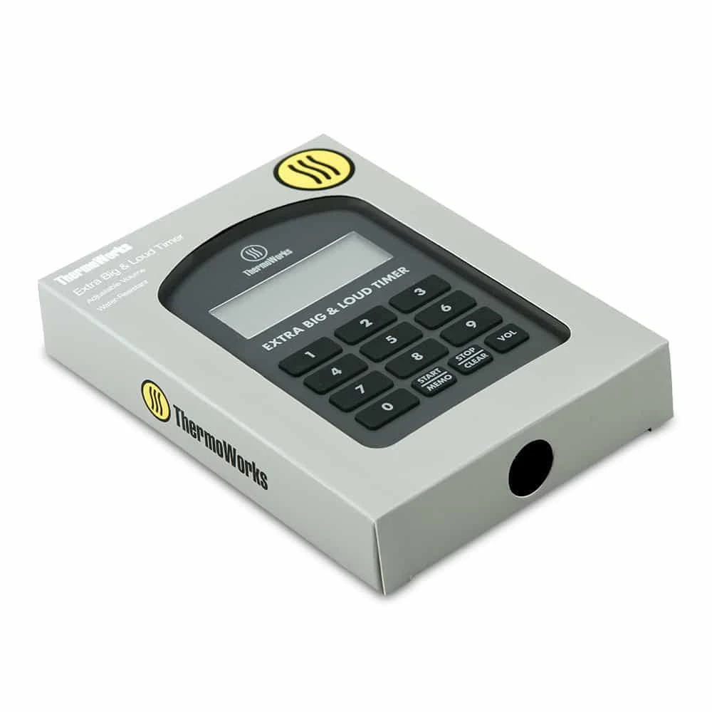 Brand new โญ Thermoworks Extra Big & Loud Timer ๐ 5 Thermoworks Extra Big & Loud Timer