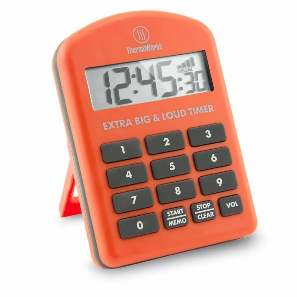 Brand new โญ Thermoworks Extra Big & Loud Timer ๐ 12 Thermoworks Extra Big & Loud Timer