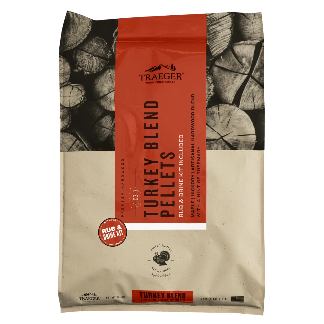 Best Pirce โ Traeger Canada Traeger Turkey Blend Wood Pellets 18lb + Brine Kit (Limited Edition) - PEL351 ๐ 3 Traeger Canada Traeger Turkey Blend Wood Pellets 18lb + Brine Kit (Limited Edition) - PEL351