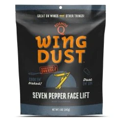 BBQ Accessories Kosmos Q Wing Dust (Seven Pepper 5 Oz.) - WD-7P-01