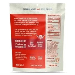 BBQ Accessories Kosmos Q Wing Dust (Buffalo Hot 5 Oz.) - WD-BH-01