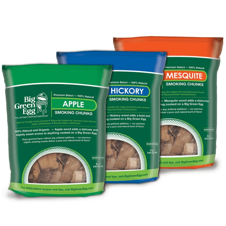 Best deal 💯 Big Green Egg Smoking Chunks 👏 3 Big Green Egg Smoking Chunks