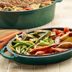 BBQ Accessories Big Green Egg Enameled Cast Iron Dutch Oven