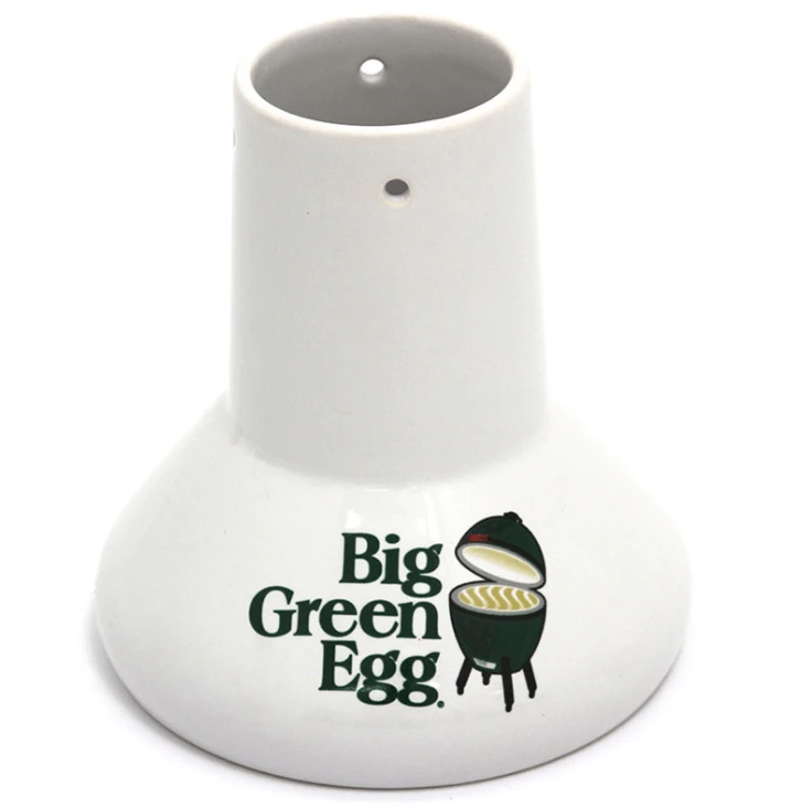 Promo โ๏ธ Big Green Egg Sittin' Ceramic Poultry Roaster BBQ Accessories ๐ 4 Big Green Egg Sittin' Ceramic Poultry Roaster BBQ Accessories