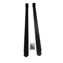 Bromic Heating 3ft. Suspension Pole Kit (Tungsten Electric - Black) - BH8180012