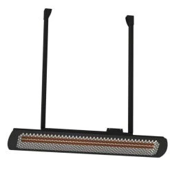 Bromic Heating 3ft. Suspension Pole Kit (Tungsten Electric - Black) - BH8180012