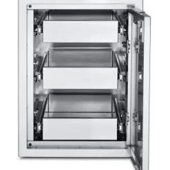 Crown Verity Infinite Series Large Built-In Cabinet With Three Single Drawers - IBILC-3D