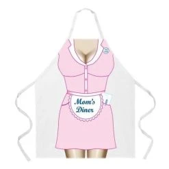 LA Imprints Attitude Apron - Mom's Diner