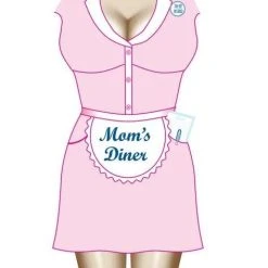LA Imprints Attitude Apron - Mom's Diner