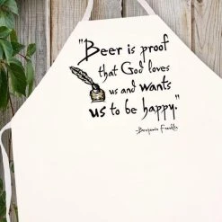 BBQ Accessories LA Imprints Attitude Apron - Beer Is Proof