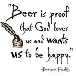 BBQ Accessories LA Imprints Attitude Apron - Beer Is Proof