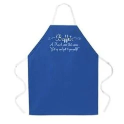 Chadwicks & Hacks Apparel LA Imprints Attitude Apron - Buffet