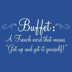 Chadwicks & Hacks Apparel LA Imprints Attitude Apron - Buffet