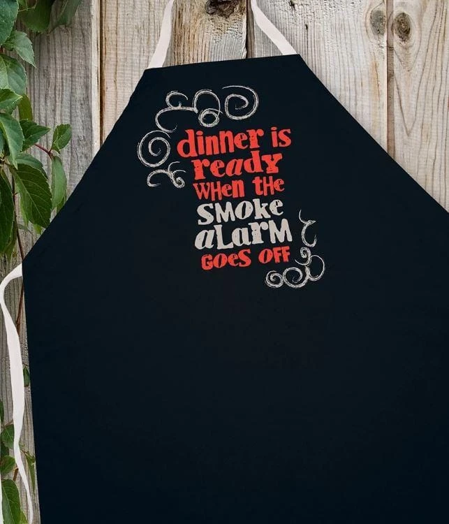 Coupon ⌛ LA Imprints Attitude Apron - Dinner Is Ready ✔️ 3 LA Imprints Attitude Apron - Dinner Is Ready