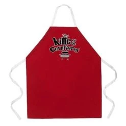 BBQ Accessories LA Imprints Attitude Apron - King Of Carnivores