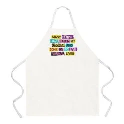 LA Imprints Attitude Apron - Normal Lives BBQ Accessories