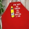 BBQ Accessories LA Imprints Attitude Apron -I'm Not As Think
